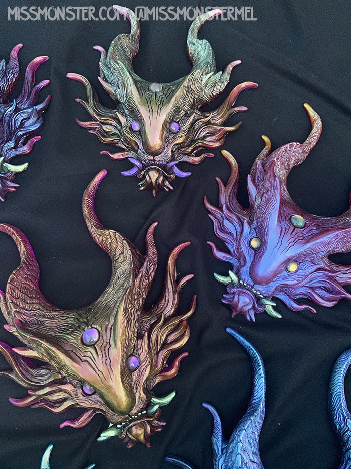 PANOPTES BEAST WALL SCULPTURE- BRIGHTER COLORS