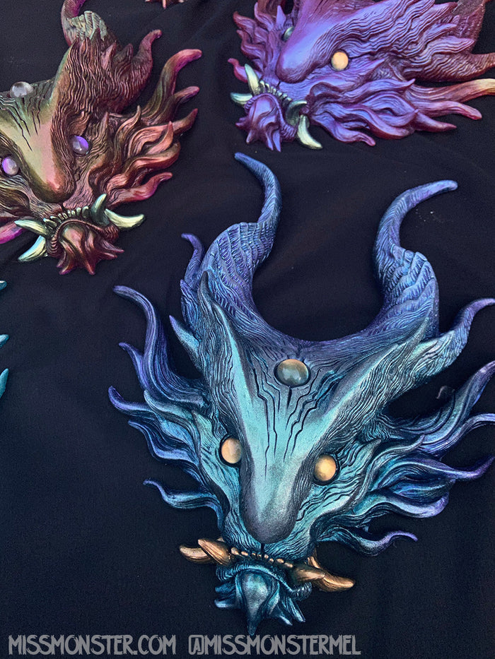 PANOPTES BEAST WALL SCULPTURE- BRIGHTER COLORS