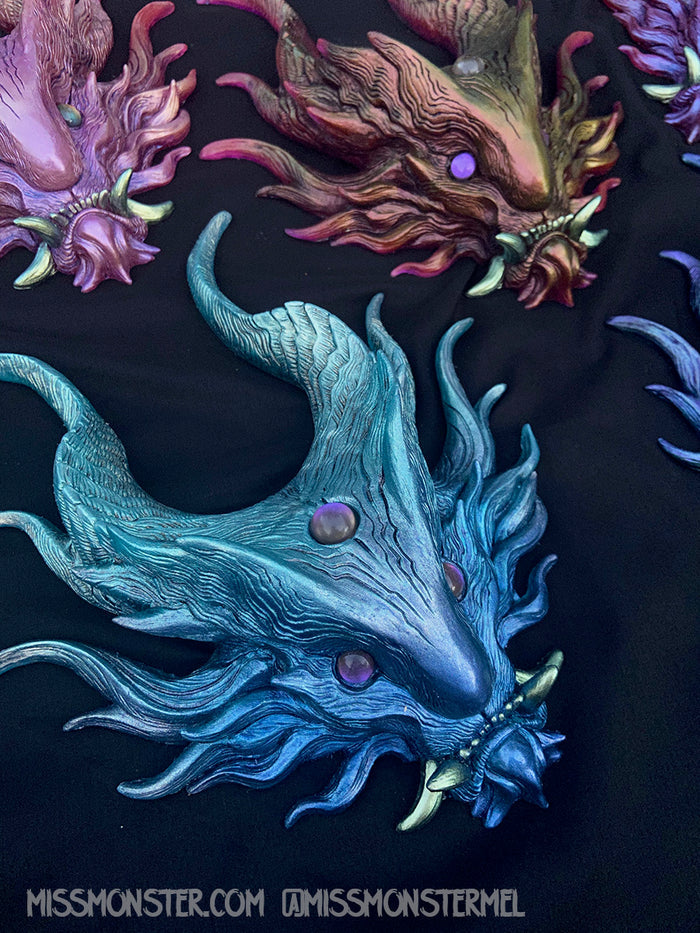 PANOPTES BEAST WALL SCULPTURE- BRIGHTER COLORS
