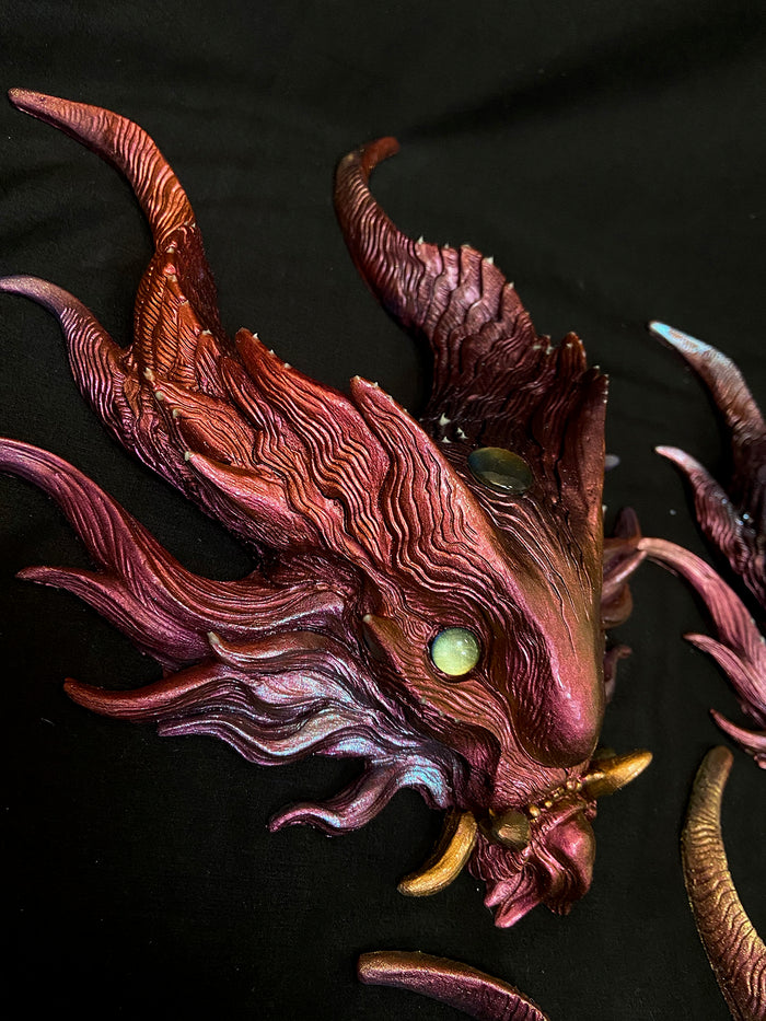 PANOPTES BEAST WALL SCULPTURE- COLOR SHIFT