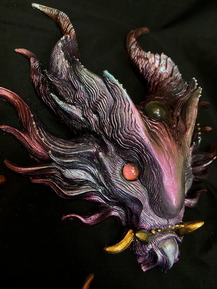 PANOPTES BEAST WALL SCULPTURE- COLOR SHIFT