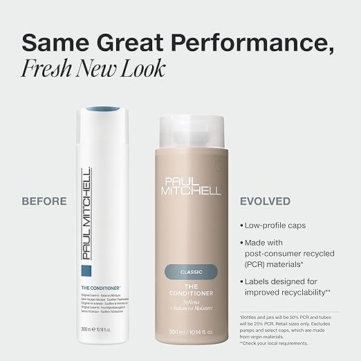 Paul Mitchell The Conditioner, Classic Leave-In, Softens + Adds Moisture, For All Hair Types