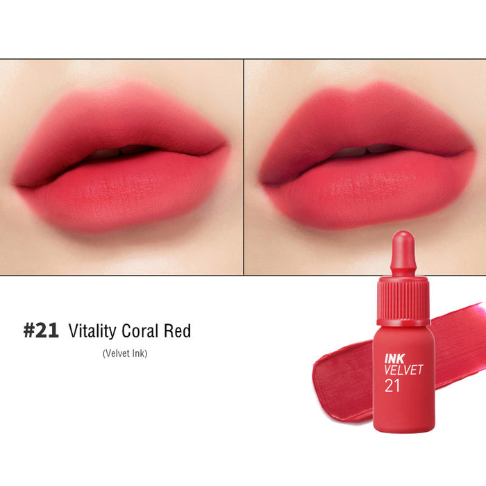 #21 Vitality Coral Red (Velvet Ink)