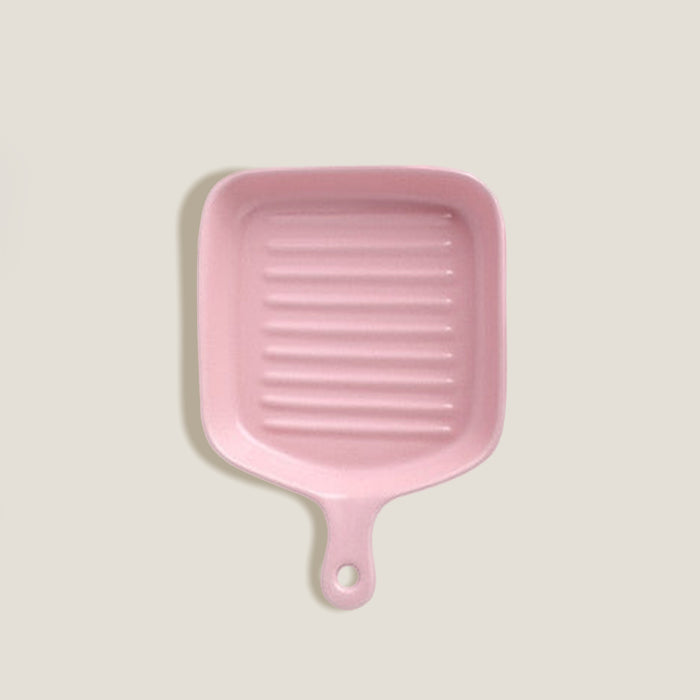 Pink Baking Tray Plate