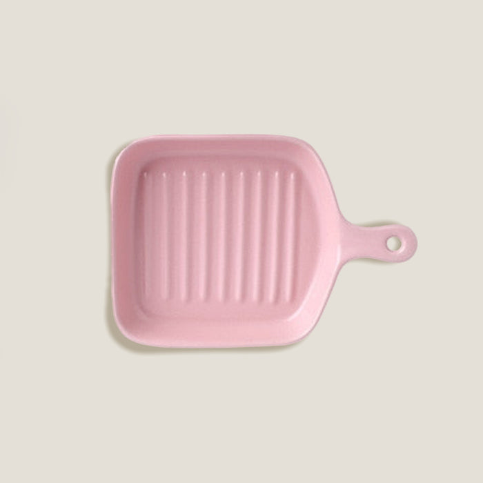 Pink Baking Tray Plate