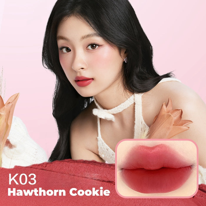 PINK BEAR Long-wear Silky Ceamy Matte Lip Mud T4313