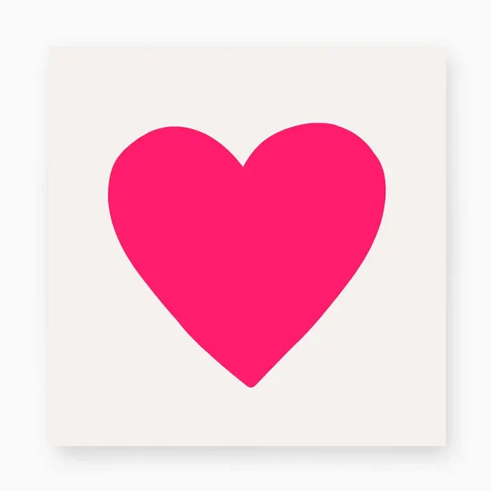 Pink Embossed Heart Matches
