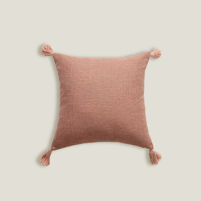 Pink Linen Cushion Cover