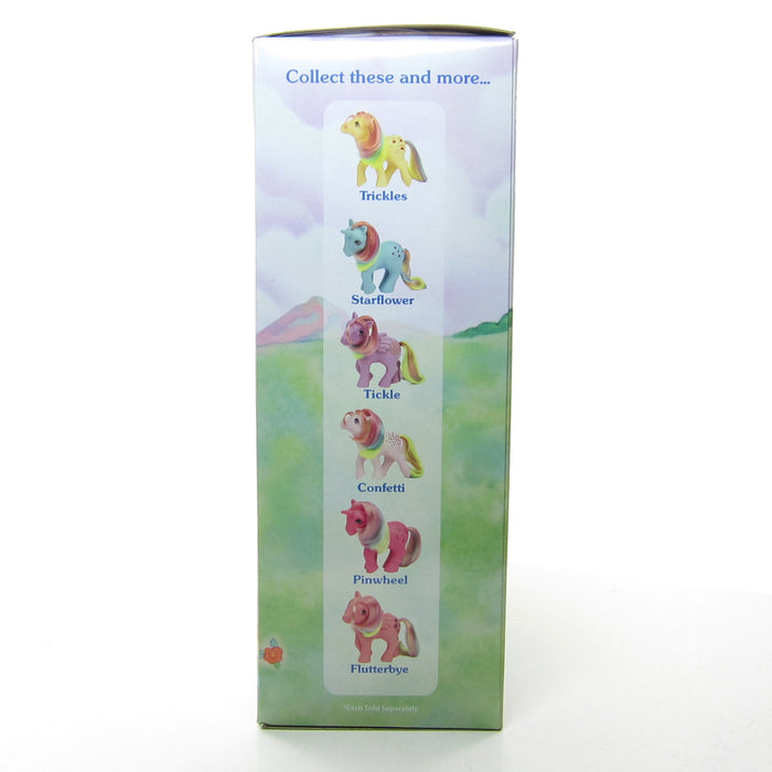 Trickles Starflower Tickle Confetti Pinwheel and Flutterbye rainbow ponies