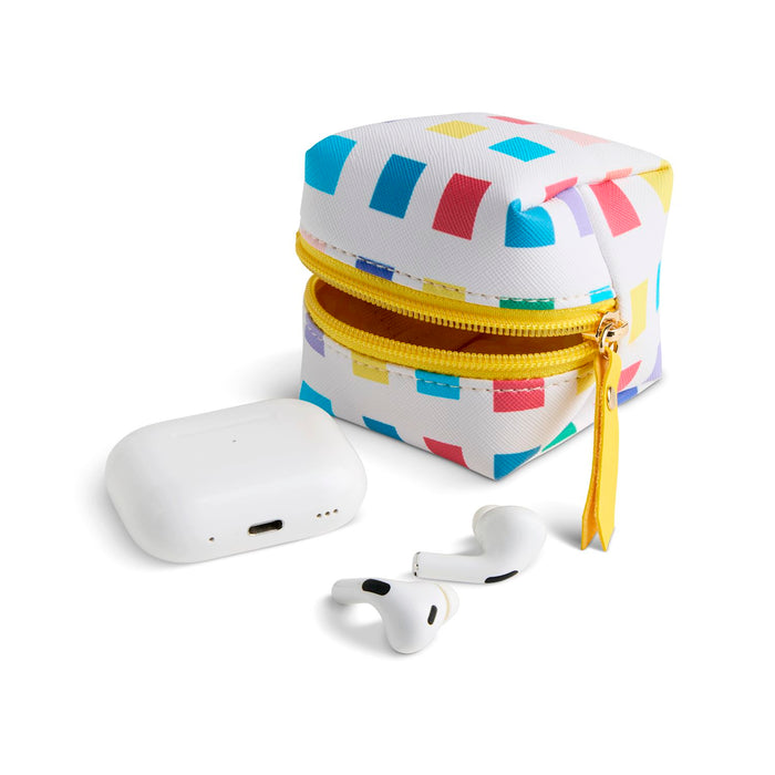 Playful Check Earbud Case