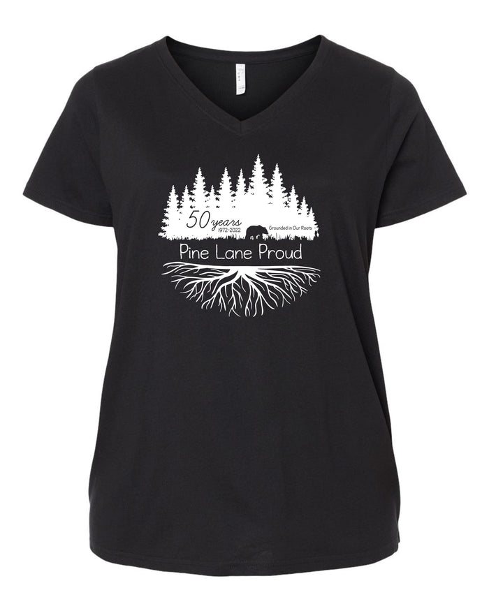 PLE 50th Anniversary Curvy Ladies Tee