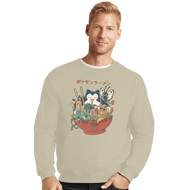 Crewneck Sweater, Unisex / Small / Sand