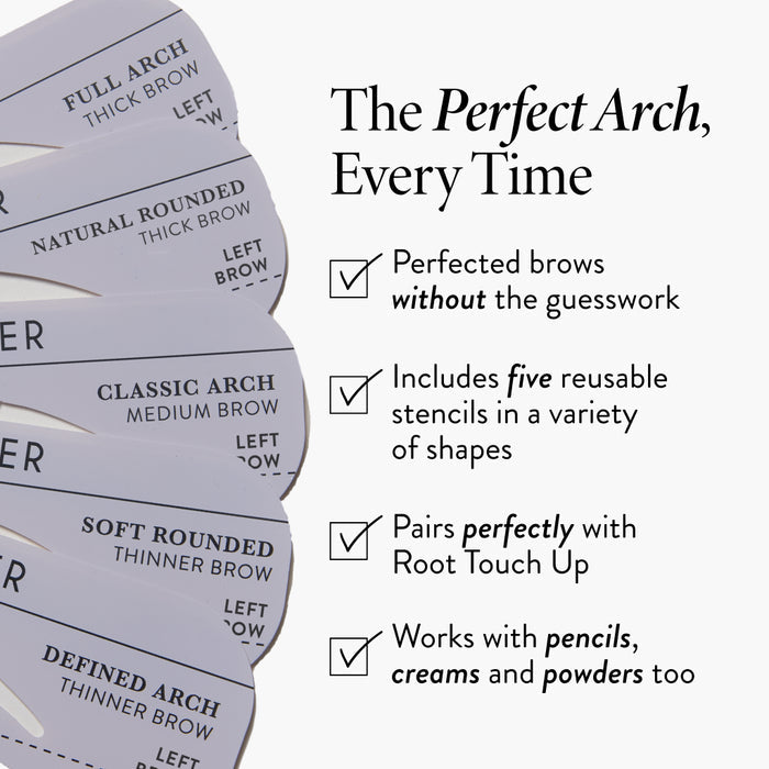 Precision Brow Shaping Stencils product benefits