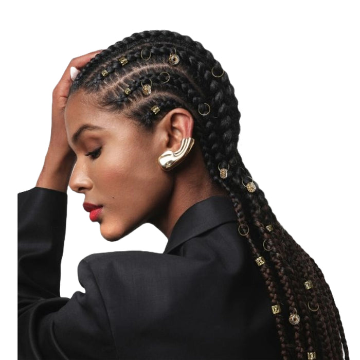 Premium Braid Charm Kit 36 Pcs [Complete Style] #HZ77