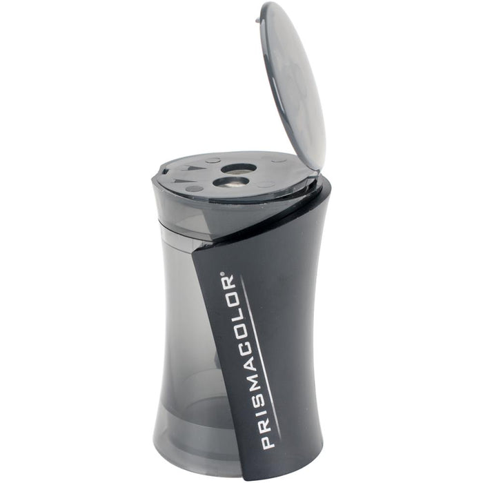 Prismacolor - Premier Pencil Sharpener. SANFORD-Prismacolor Premier Pencil Sharpener. Specifically designed to sharpen Prismacolor pencils to a perfect point - choose either a wide or narrow angle! Available at Embellish Away located in Bowmanville Ontario Canada.