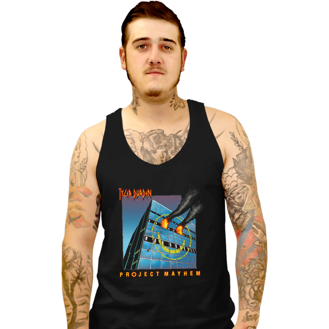 Tank Top, Unisex / Small / Black