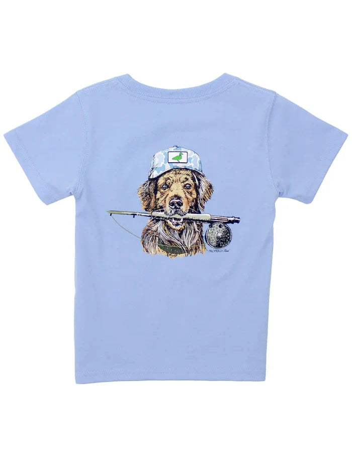 Properly Tied Fishing Buddy SS Tee-Lt. Blue
