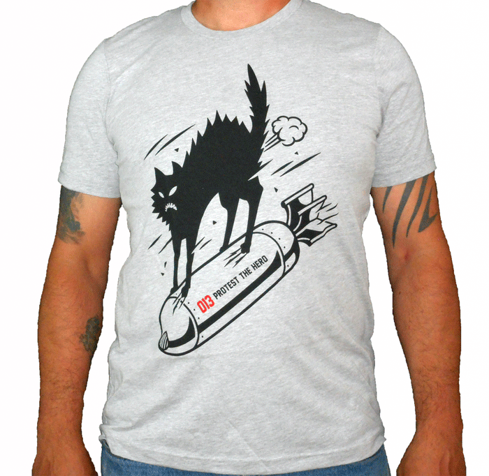 PROTEST THE HERO (Cat Bomb) Men's T-Shirt