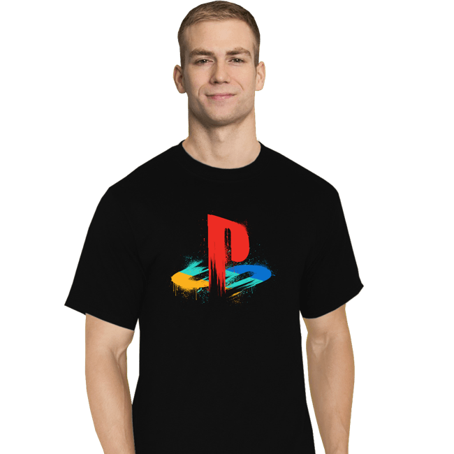 Secret_Shirts T-Shirts, Tall / Large / Black Ps Splashes