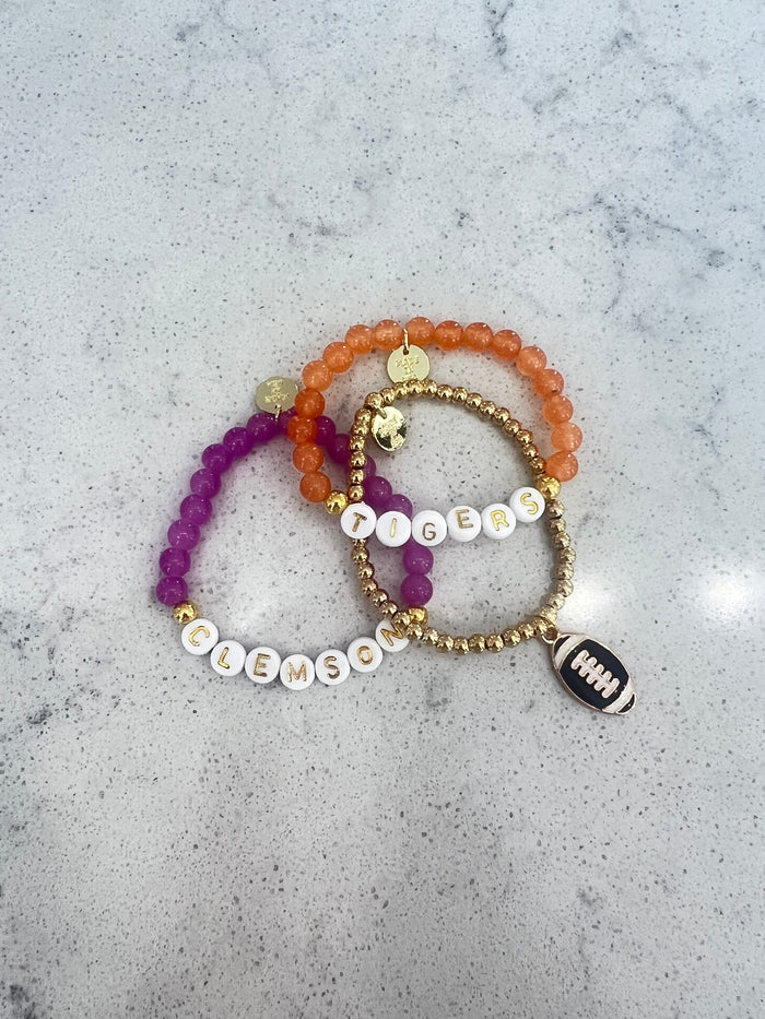 Purple Beaded Bracelet