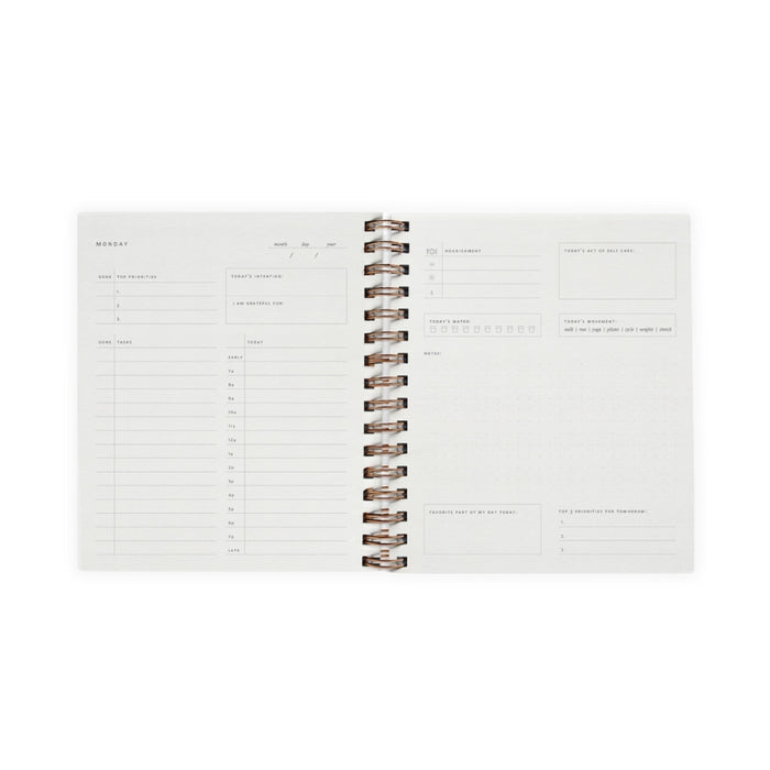 Quarterly Overview Planner - Mustard
