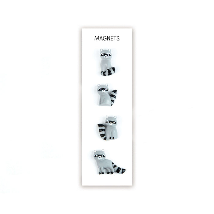 Raccoon Magnets - Three by Three Seattle