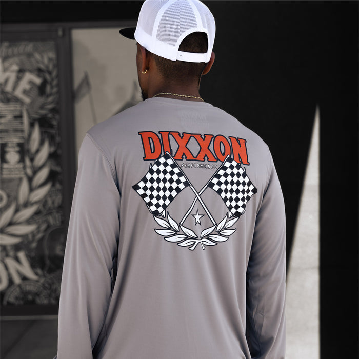 Race Day UV Long Sleeve T-Shirt - Grey