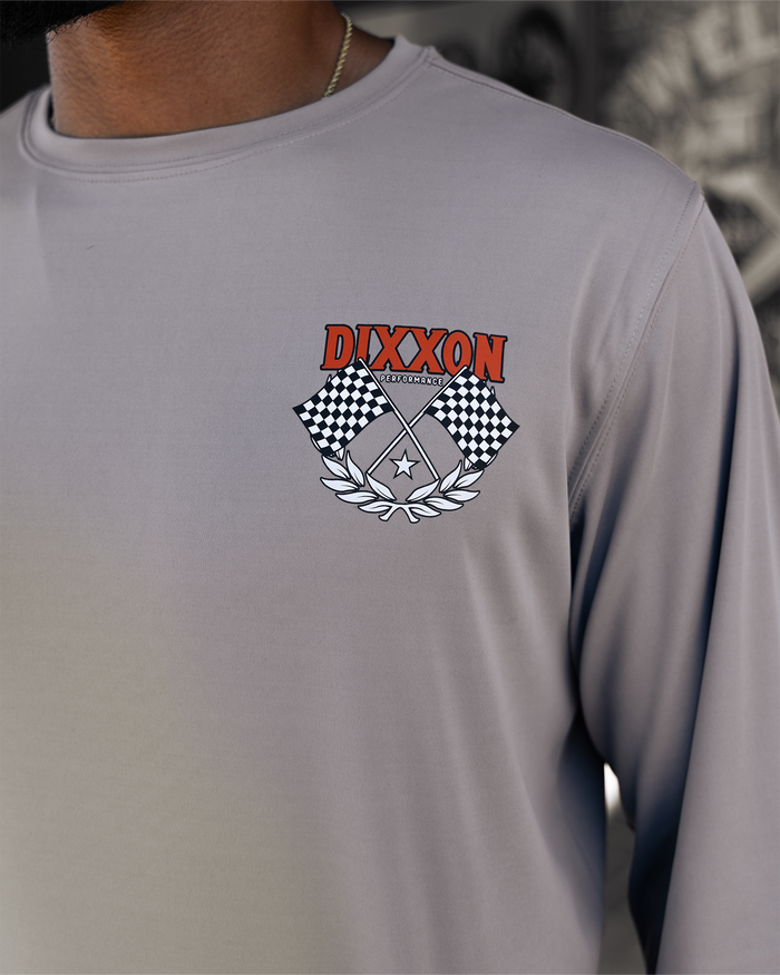 Race Day UV Long Sleeve T-Shirt - Grey