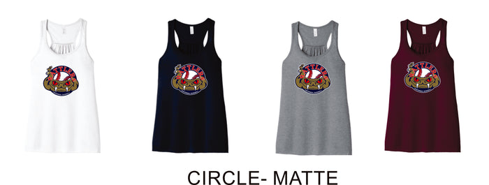 Rattlers Flowy Tank- 3 designs- Matte or Glitter
