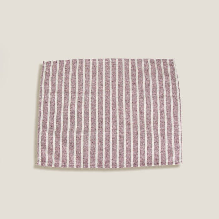 Red Stripes Napkin Set