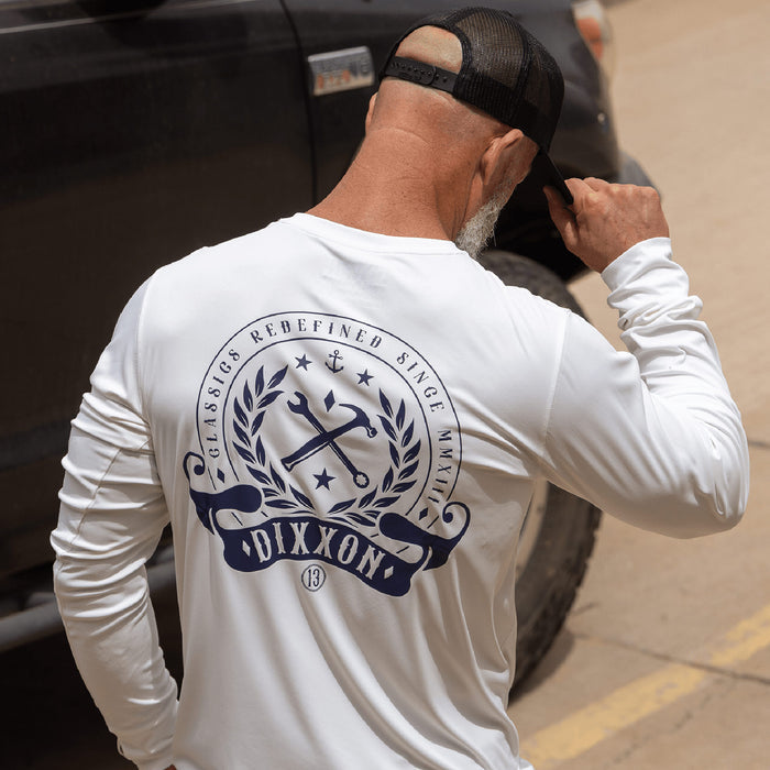 Redefined UV Long Sleeve T-Shirt - White