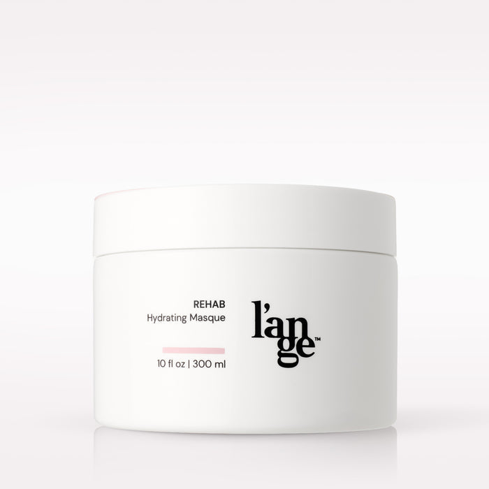 L’ange Rehab Hydrating Masque on a blank background