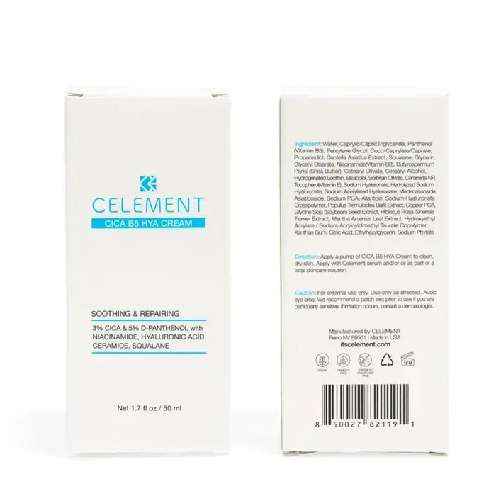 Repairing Hydrating Cica B5 + Hyaluronic Acid Cream
