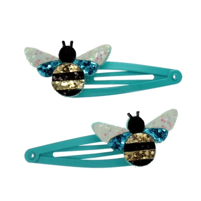 Rex London Bumblebee Hair Clip Set 2pcs