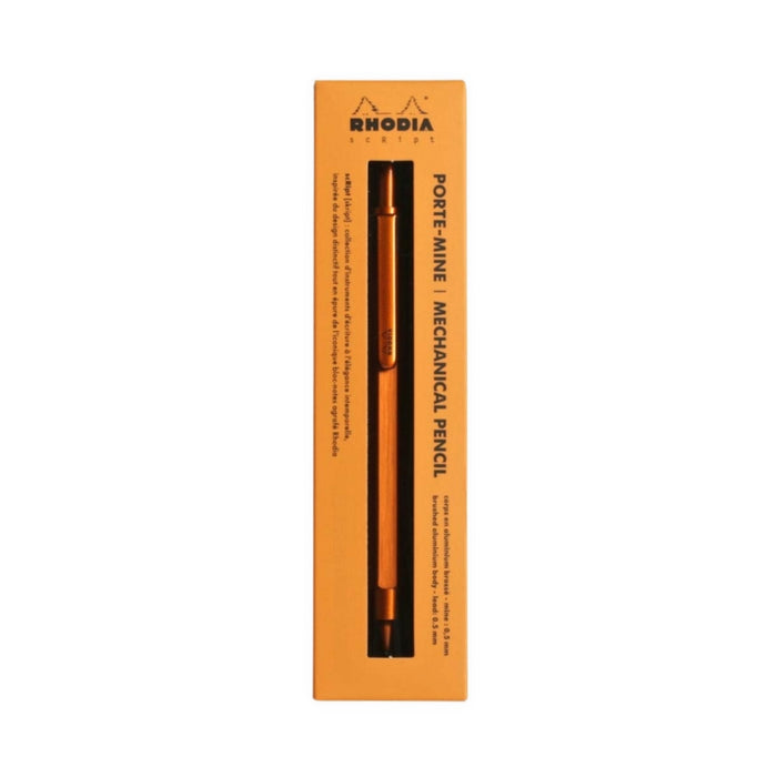 Rhodia Script Mechanical Pencil - Orange