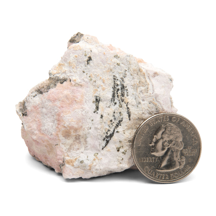 Rhodochrosite Specimen - with Quartz and Hematite