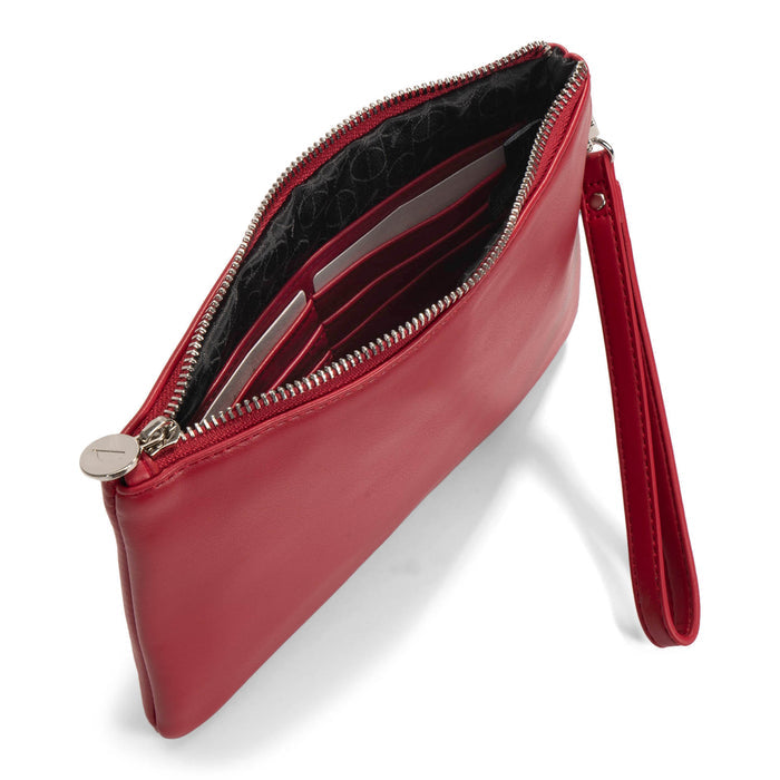 Riona Hailey Smooth RFID Wristlet Pouch - Bentley