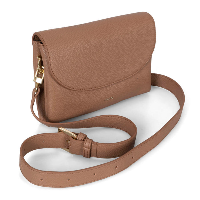 Riona Mini Brooklyn RFID Cross Body - Bentley