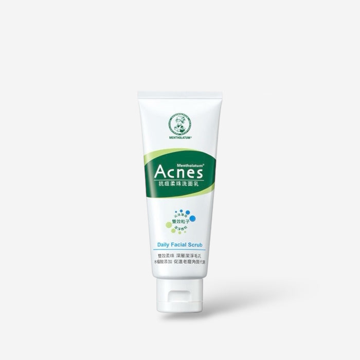 Rohto Mentholatum Acnes Dual Action Scrub 100g مقشر روهتو مينثولاتوم أكنيس ثنائي المفعول