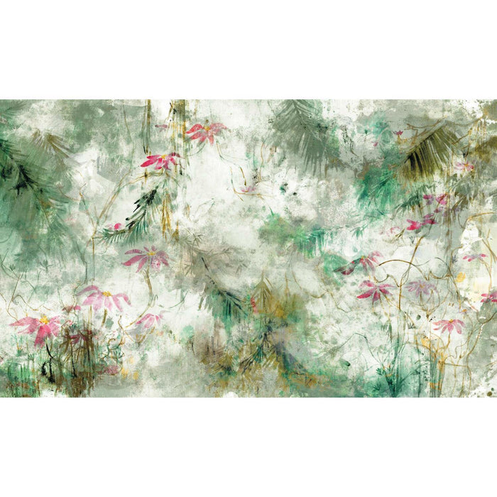 RoomMates Jungle Lily Mural Peel & Stick Wallpaper - EonShoppee