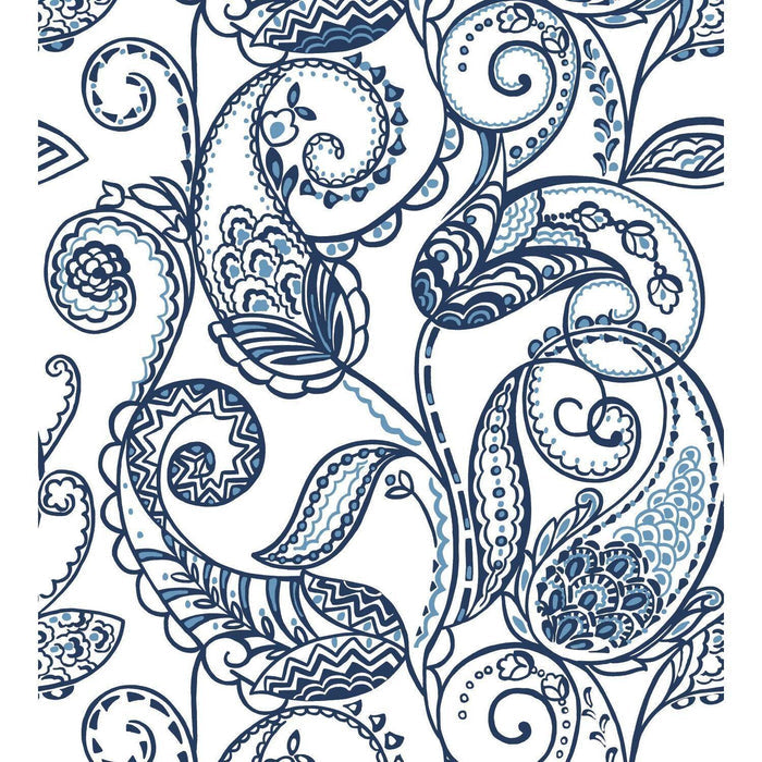 RoomMates Paisley Power Peel & Stick Wallpaper - EonShoppee