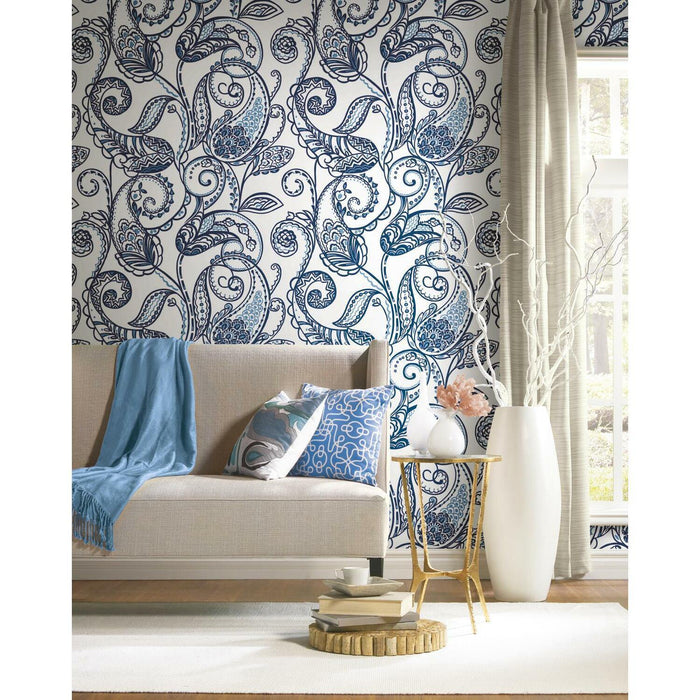 RoomMates Paisley Power Peel & Stick Wallpaper - EonShoppee