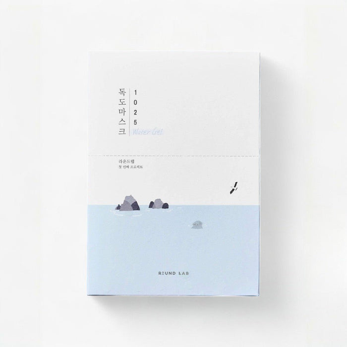 Round Lab 1025 Dokdo Water Gel Mask Sheet (10 Sheets) – Skin Care | Korean Skincare Canada - VGLE Beauty