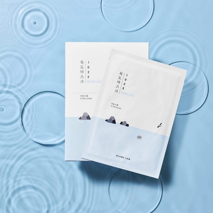 Round Lab 1025 Dokdo Water Gel Mask Sheet (10 Sheets) – Skin Care | Korean Skincare Canada - VGLE Beauty