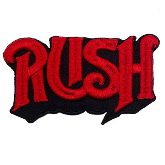 RUSH (3D Logo) 4" x 2.3" Embroidered Patch