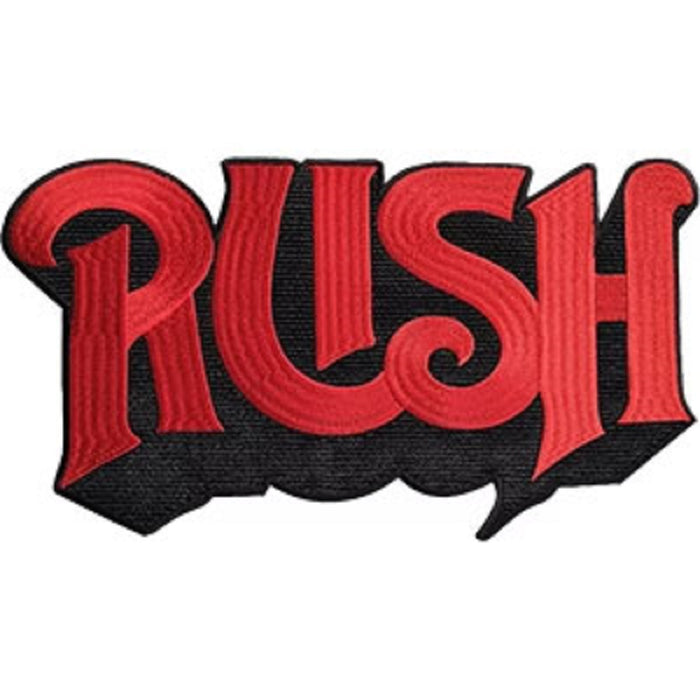 RUSH (Oversized Logo) 9.5" x 5.5" Embroidered Patch