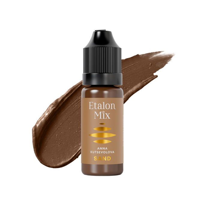 Sand - Hyperrealistic Brow Set by Anna Kutsevolova & Etalon Mix Supreme Permanent