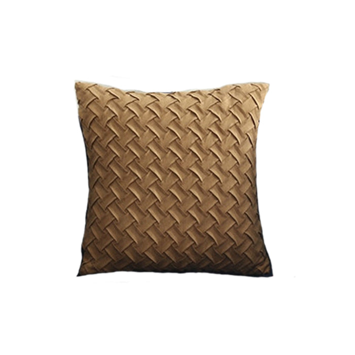 Sand Colors Woven Cushion Cover