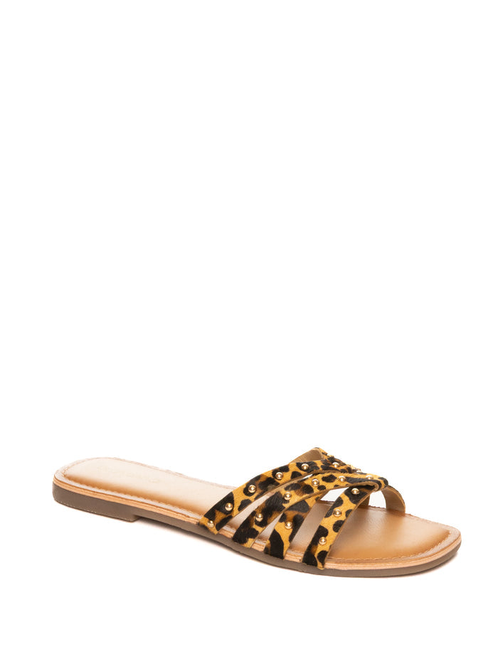GIOSEPPO sandalo cavallino animalier 75422 ISABELLE-LEO
