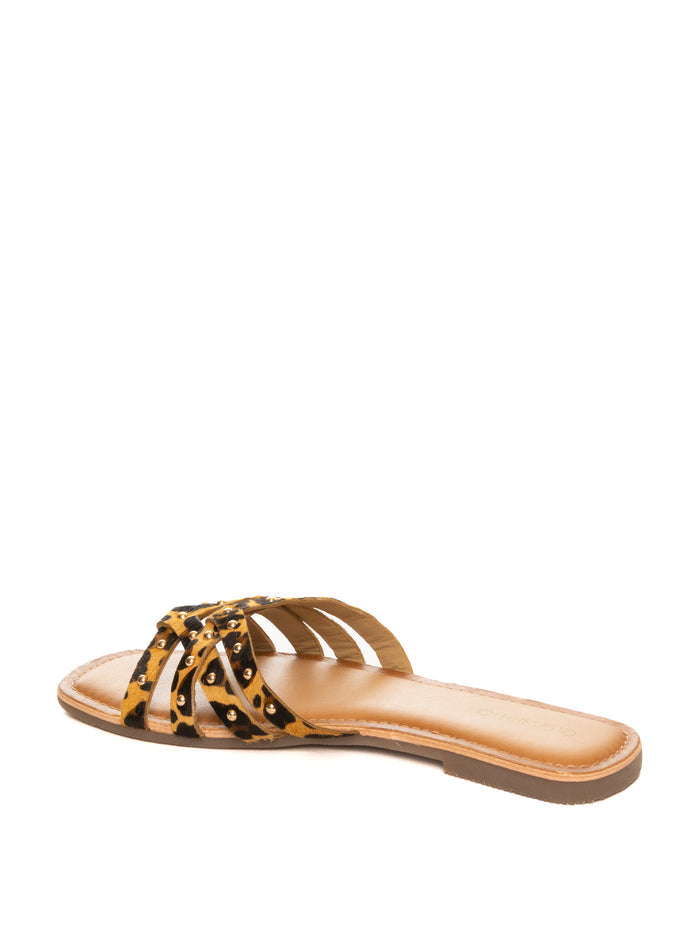 GIOSEPPO sandalo cavallino animalier 75422 ISABELLE-LEO